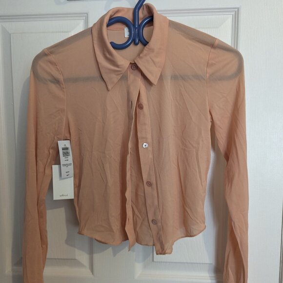 ARITZIA WILFRED POSE WAIST LONGSLEEVE TOP XS BRAND NEW! - Picture 4 of 7